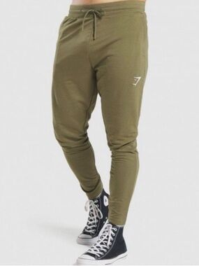 Gymshark Olive Green Slim Joggers